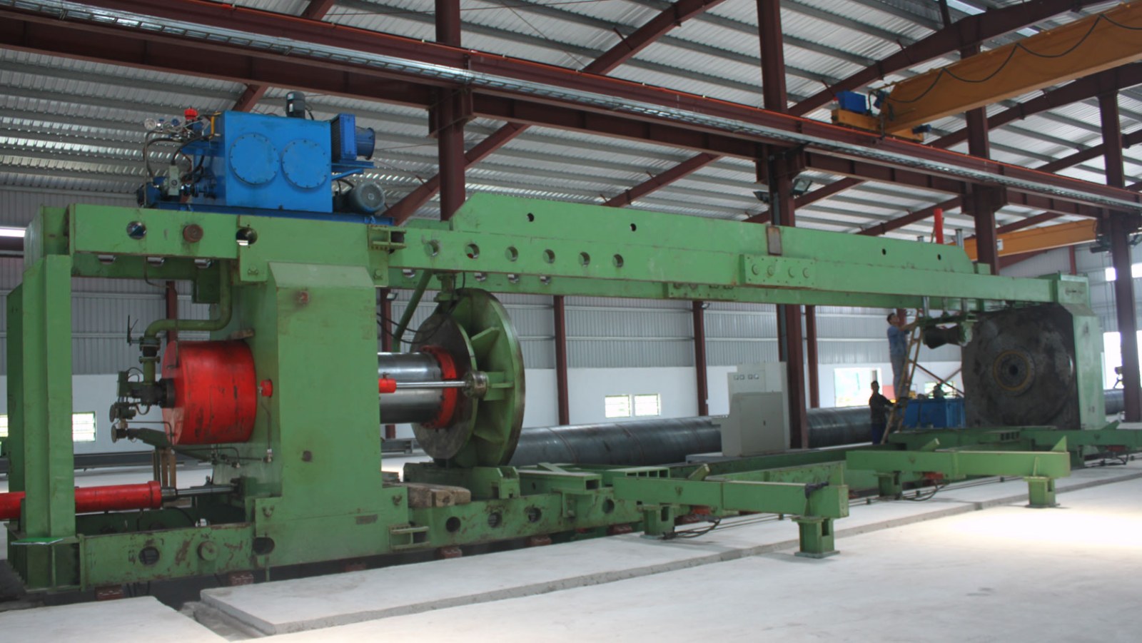 Máy thử áp lực ống thép hàn xoắn